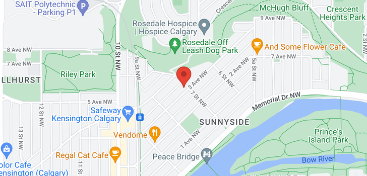 map of 804 3 Avenue NW